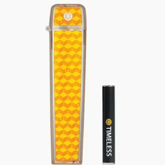 Timeless Vapes - Black & Yellow | Battery - 1