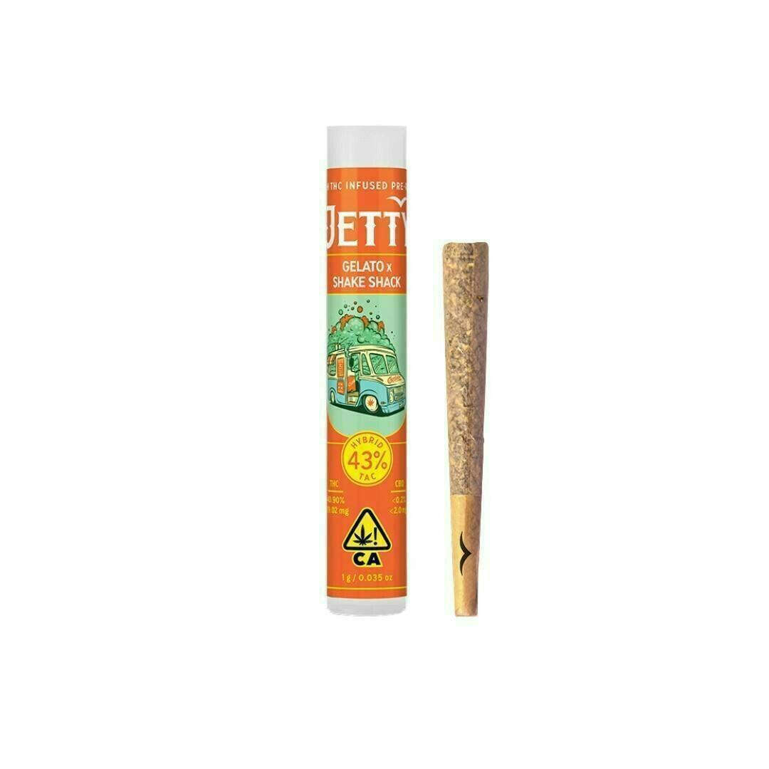 Jetty Extracts - Gelato x Shake Shack | Infused Joint | 1g - 1