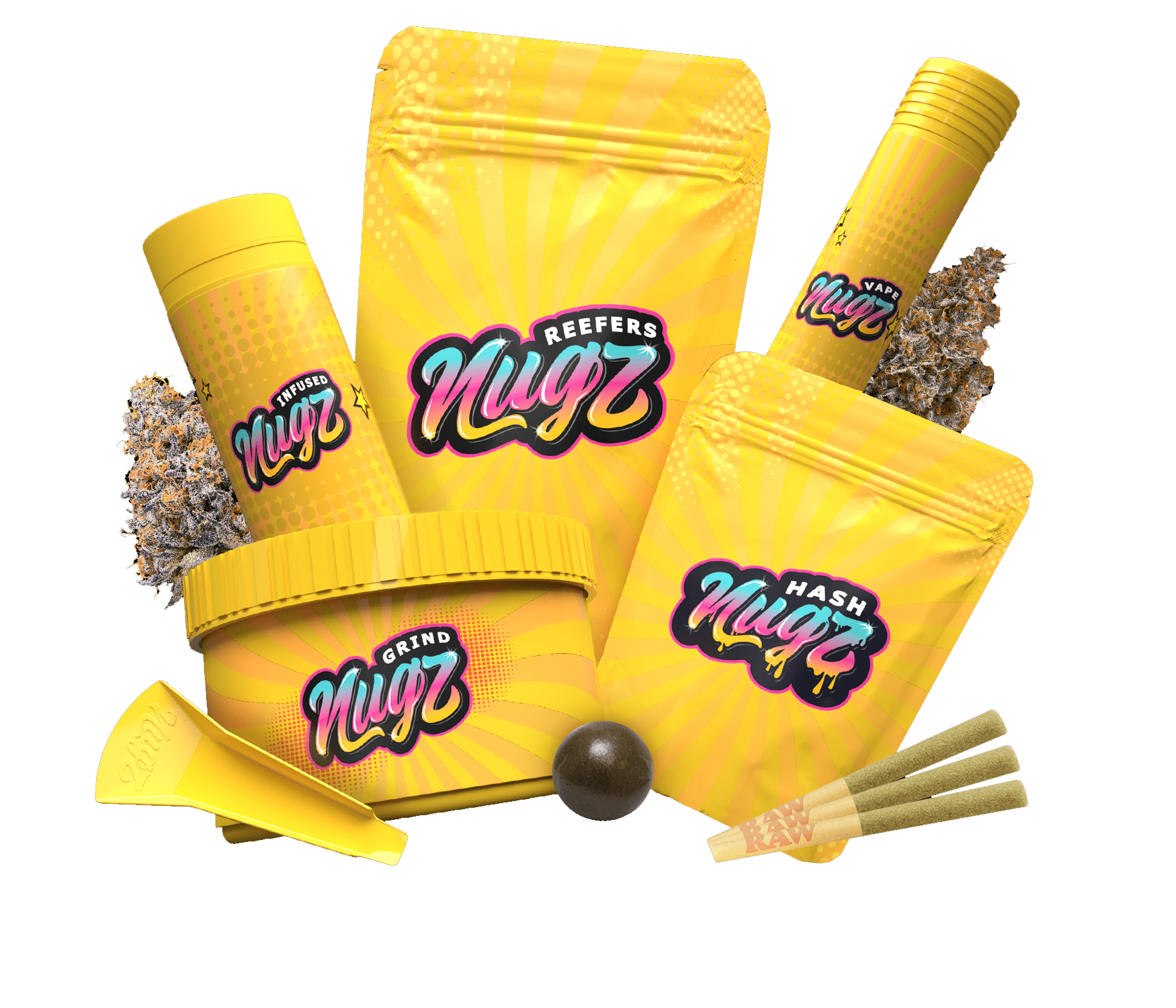 Nugz - NUGZ | GMO | Big Buds | 3.5g - 1