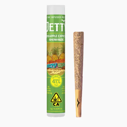 Jetty Extracts - Pineapple Express x Sherbet Haze | Infused Joint | 1g - 1