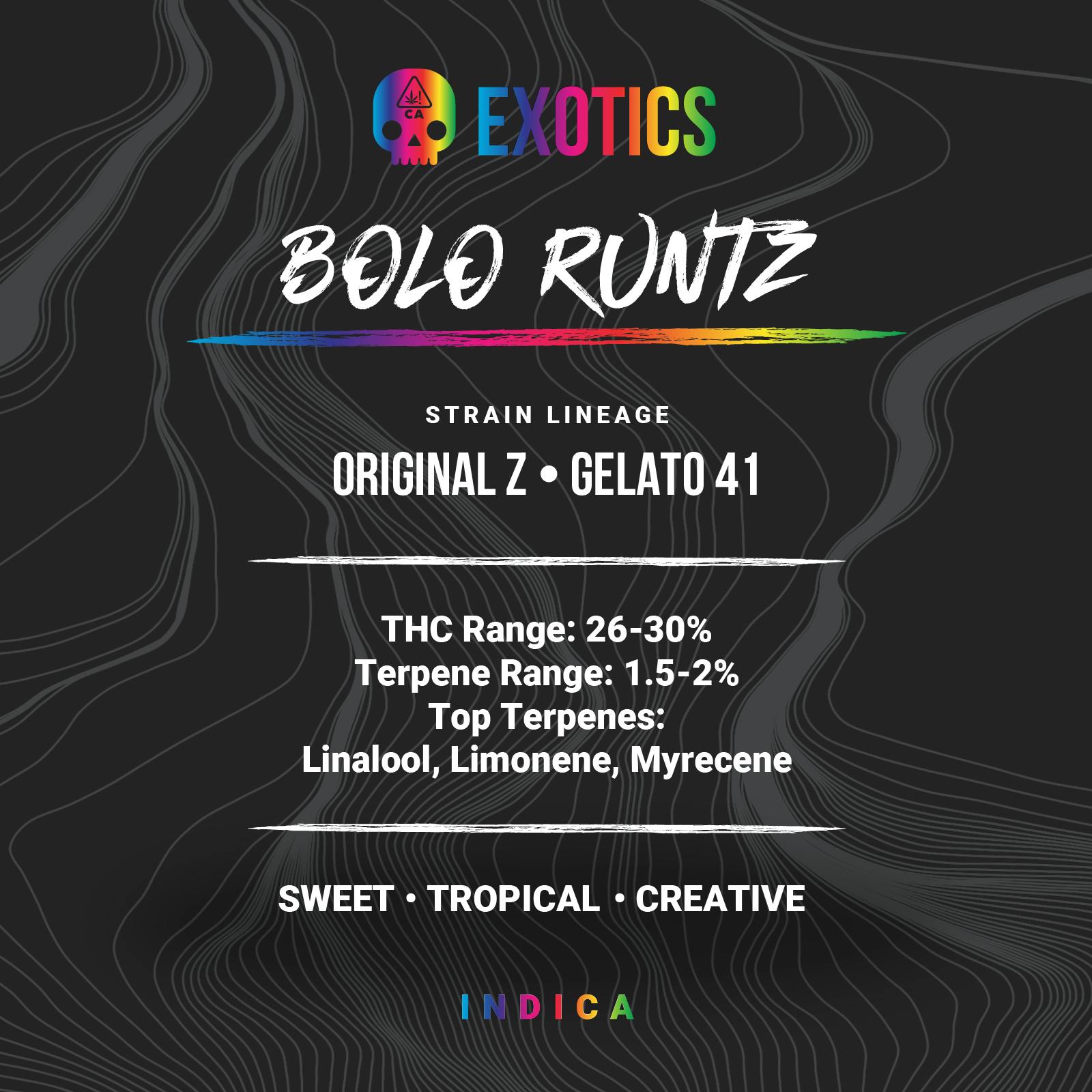 Bosky Genetics - BOSKY | Bolo Runtz | Big Buds | Exotics | 7g - 1