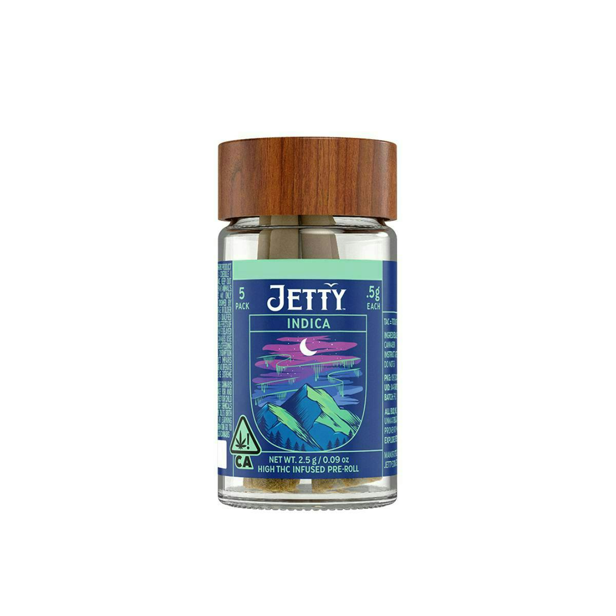 Jetty Extracts - Northern Lights x GMO | Infused Minis | 0.5g each | 5pk - 1