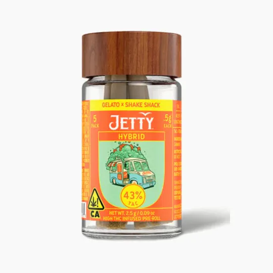Jetty Extracts - Gelato x Shake Shack | Infused Minis | 0.5g each | 5pk - 1