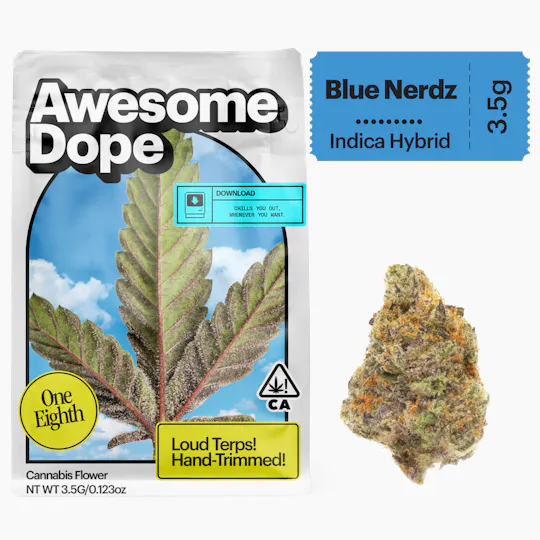 Awesome Dope - Awesome Dope | Blue Nerdz | Big Buds | 3.5g - 1