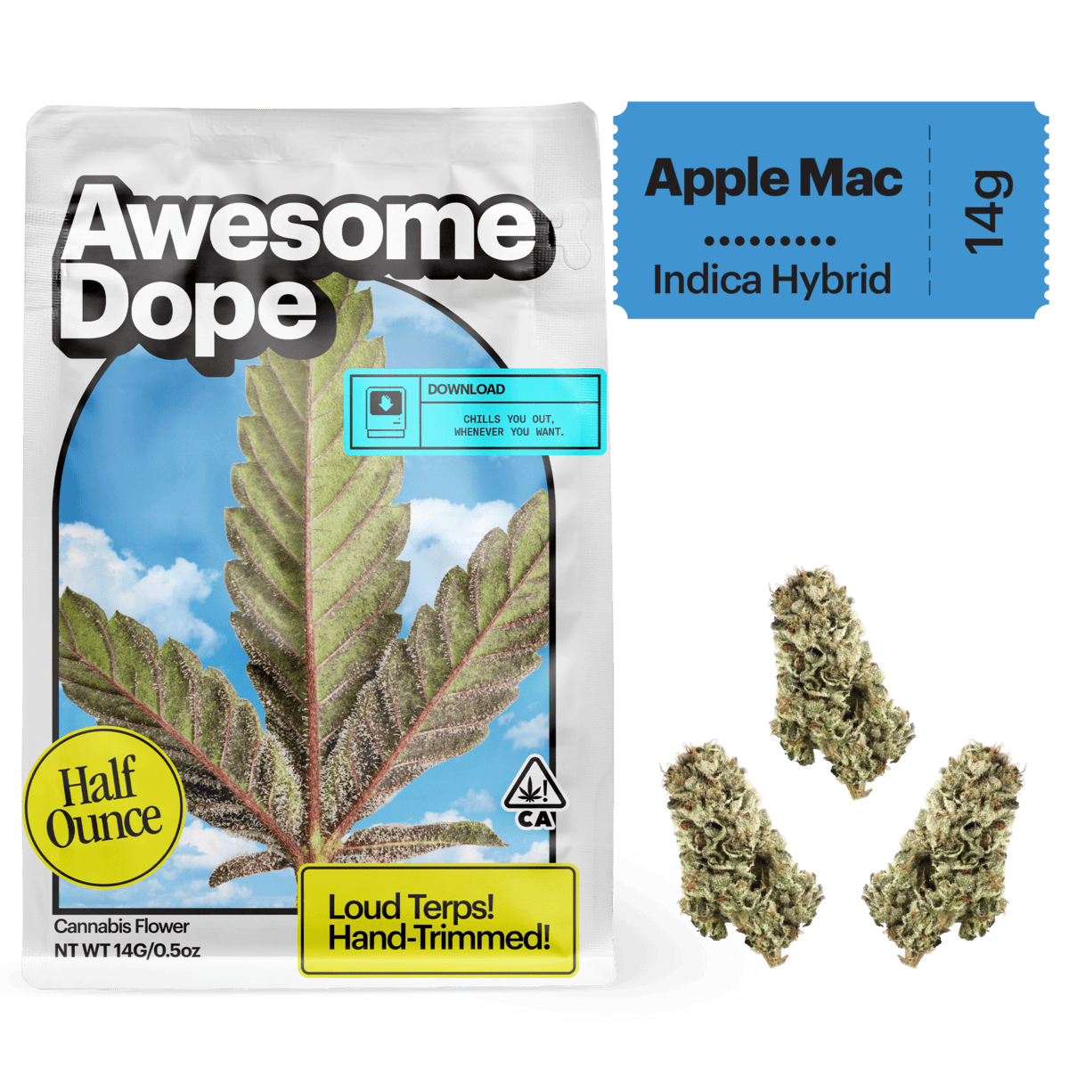 Awesome Dope - Awesome Dope | Apple Mac | Smalls | 14g - 1