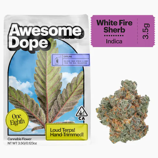 Awesome Dope - Awesome Dope | White Fire Sherb | Big Buds | 3.5g - 1