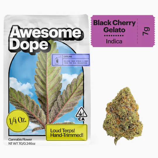Awesome Dope - Awesome Dope | Black Cherry Gelato | Big Buds | 7g - 1