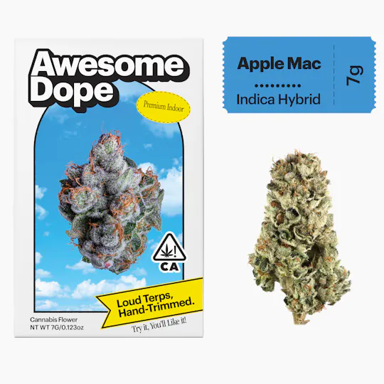 Awesome Dope - Awesome Dope | Apple Mac | Premium Indoor Big Buds | 7g - 1