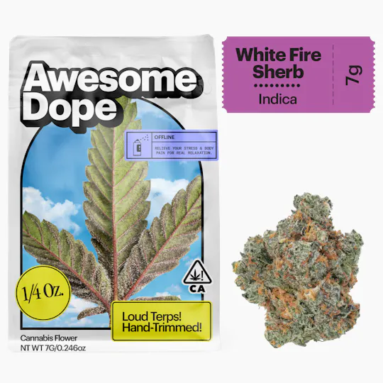 Awesome Dope - Awesome Dope | White Fire Sherb | Big Buds | 7g - 1