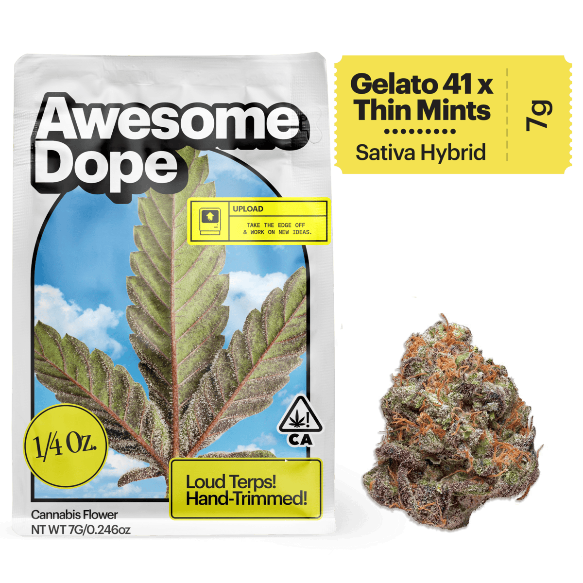 Awesome Dope - Awesome Dope | Gelato 41 + Thin Mint GSC | Big Buds | 7g - 1