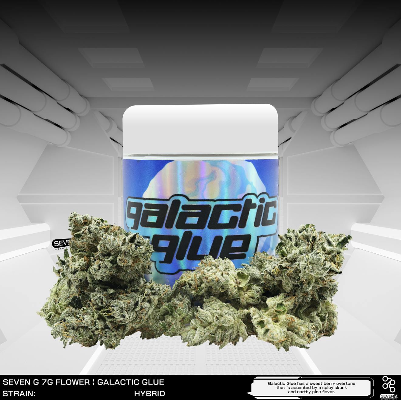 Seven G - Galactic Glue Hybrid 7 gram jar by Seven G - 1