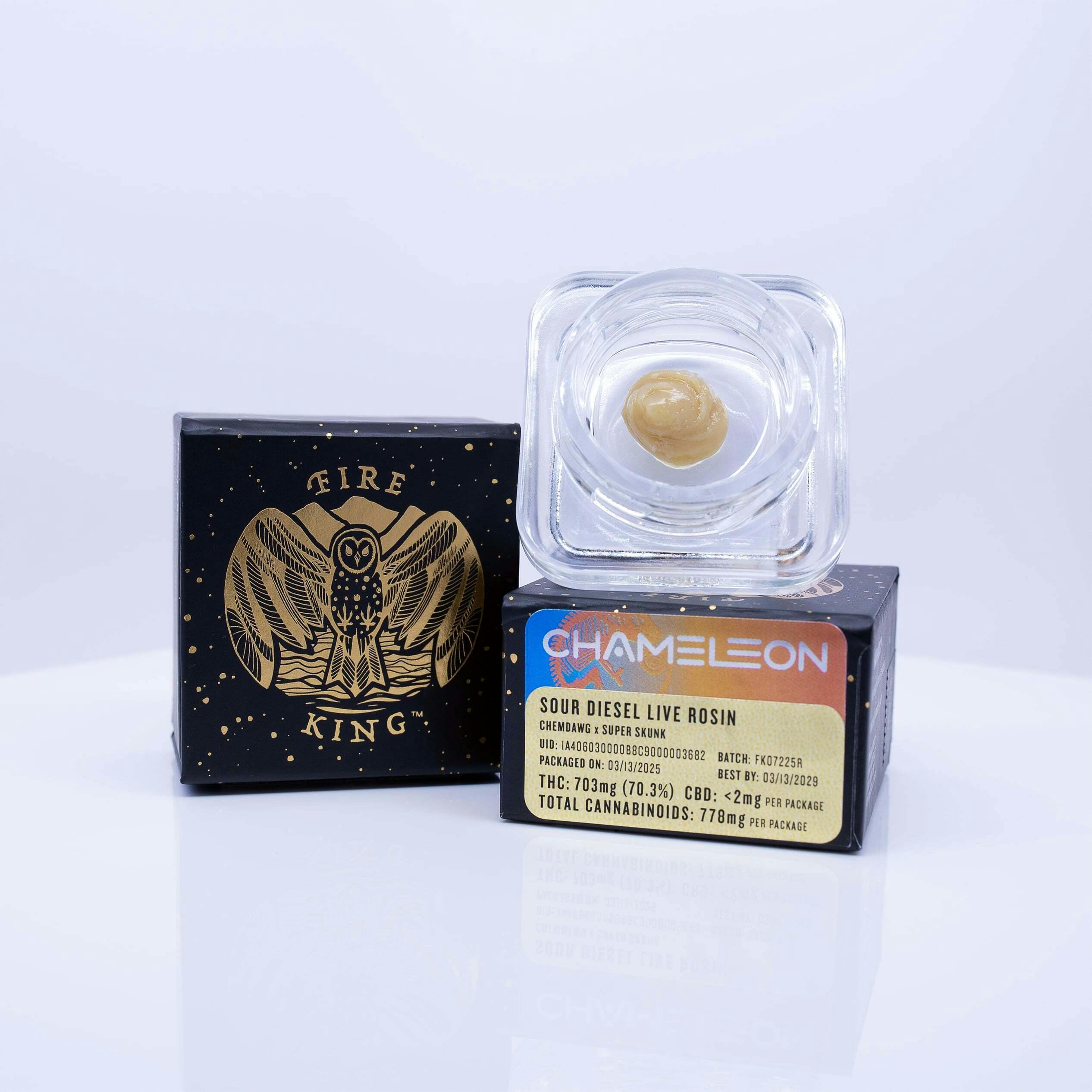 Fire King - Fire King | Sour Diesel | Live Rosin | 1g - 1