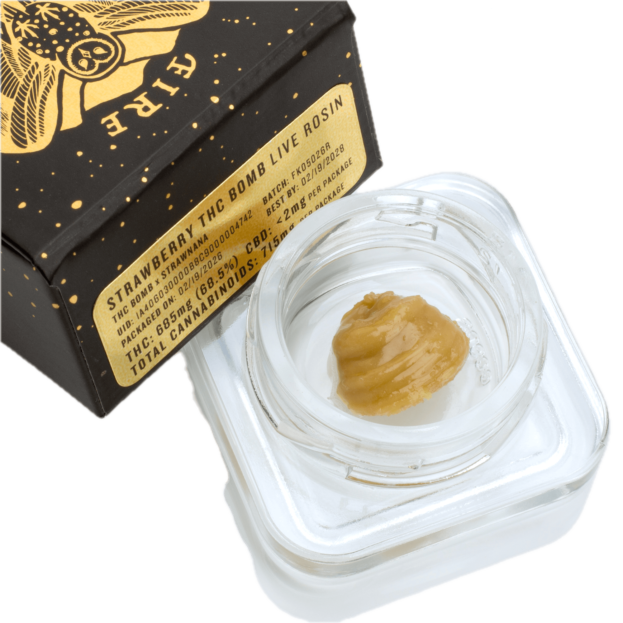 Fire King - Fire King | Strawberry THC | Live Rosin | 1g - 1
