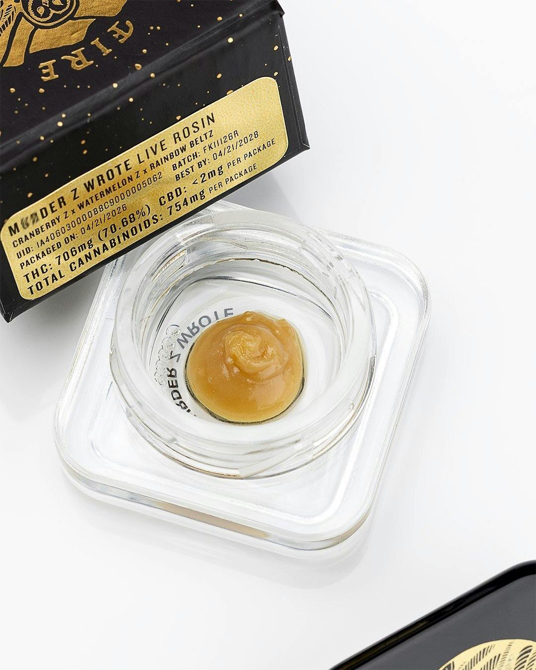 Fire King - Fire King | Murder Z Wrote | Live Rosin | 1g - 1