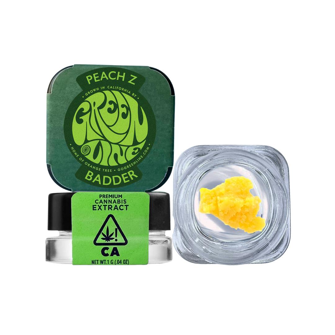 Greenline - Peach Z - Badder - Extract - Hybrid - 1g - 1
