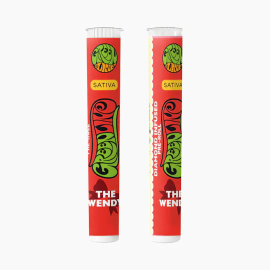 Greenline - The Wendy - Diamond Infused - Indoor Flower Pre-Roll - Sativa - 1g - 1