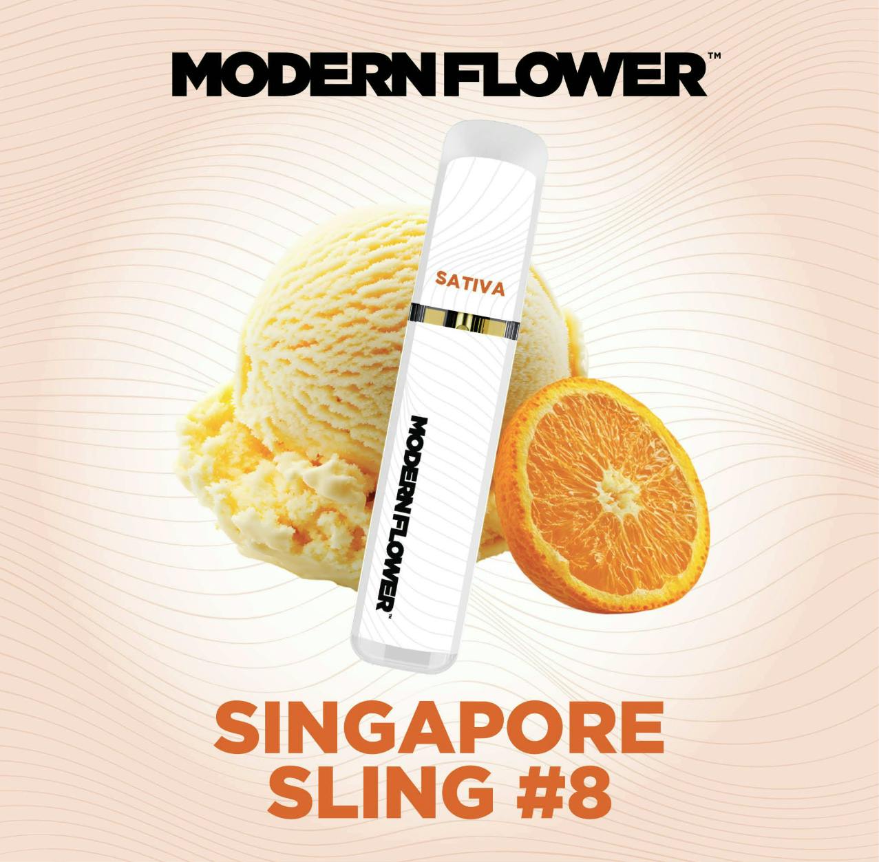 Modern Flower - Modern Flower | Singapore Sling | Live Resin Disposable | 1g - 1