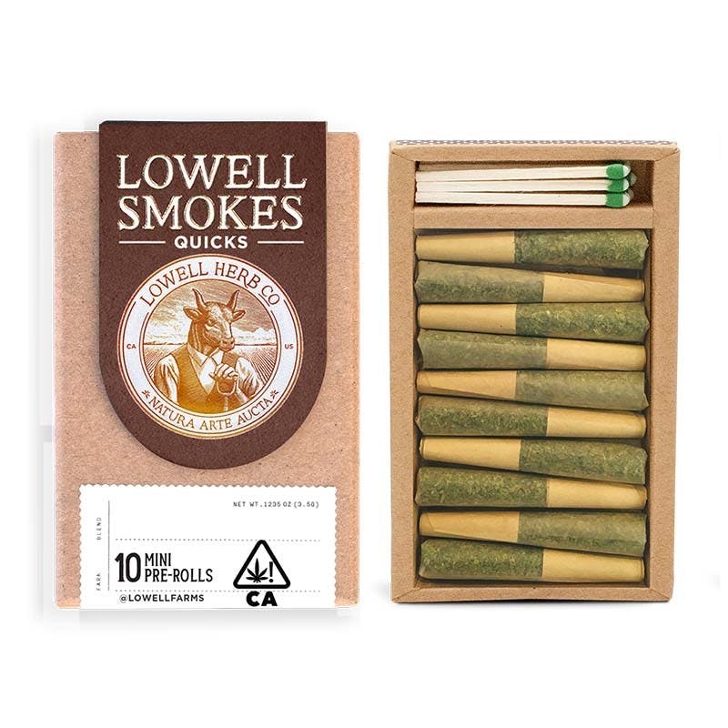 Lowell Farms - LOWELL Quicks Pack, The Chill Indica, - 1