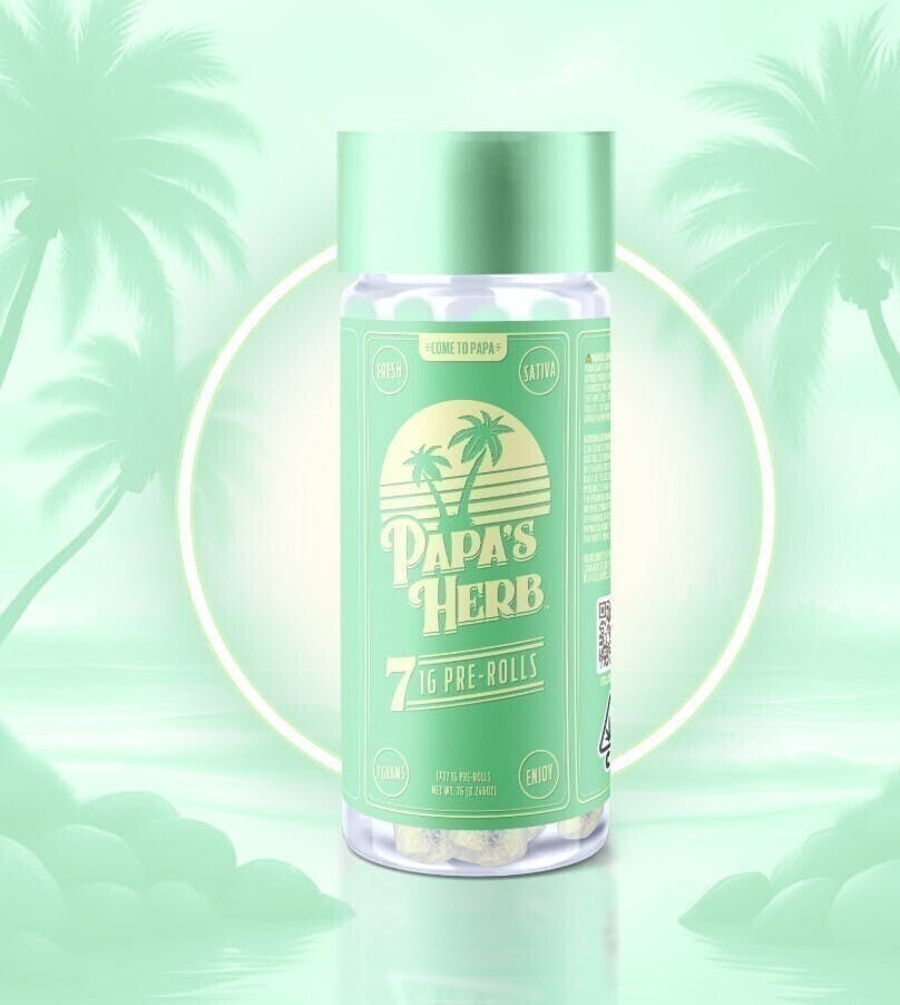 Papa's Herb - Pineapple Breeze | Joints | 1g each | 7pk - 1