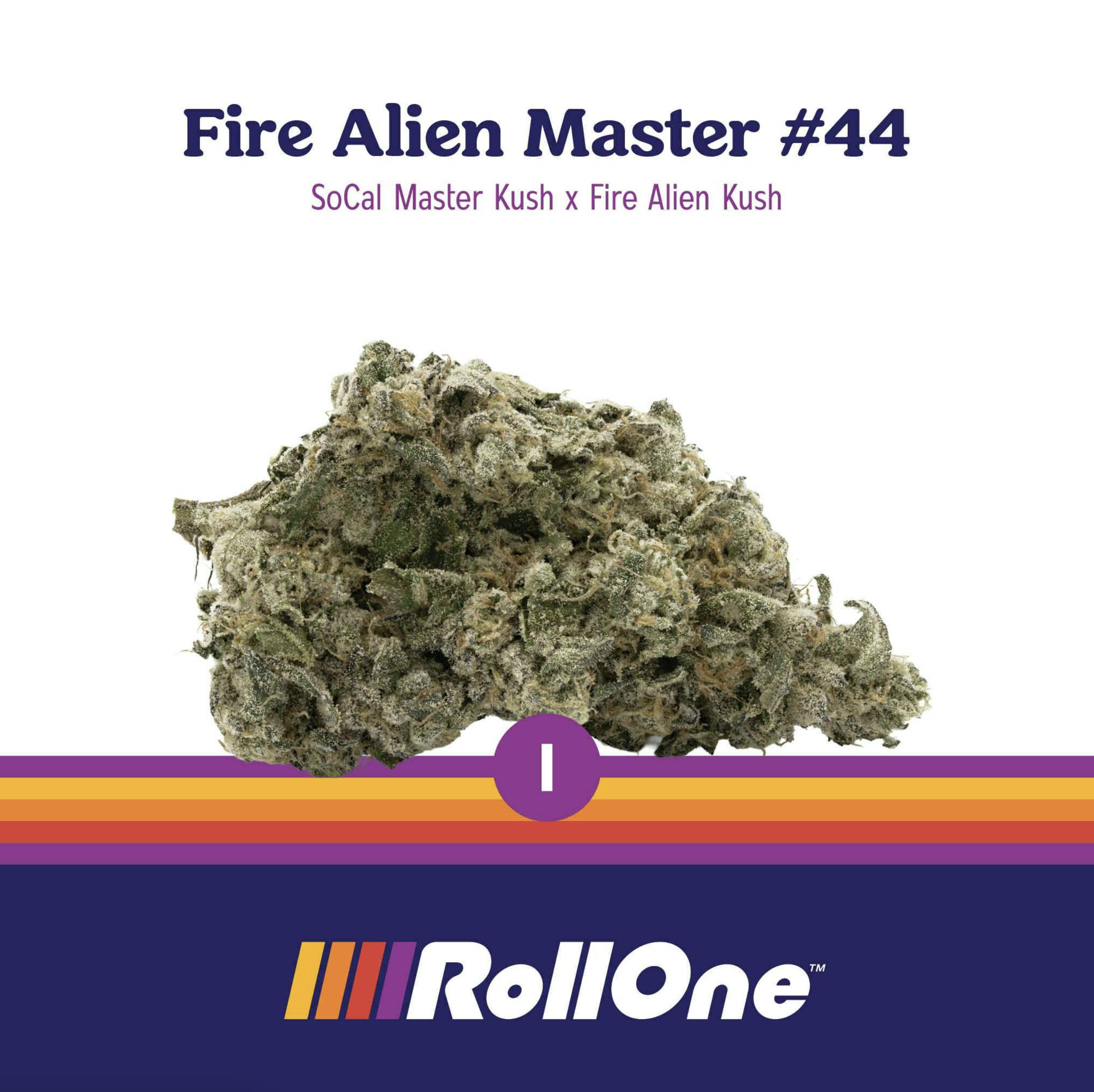 Roll One - Roll One | Fire Alien Master #44 | Big Buds | 3.5g - 1