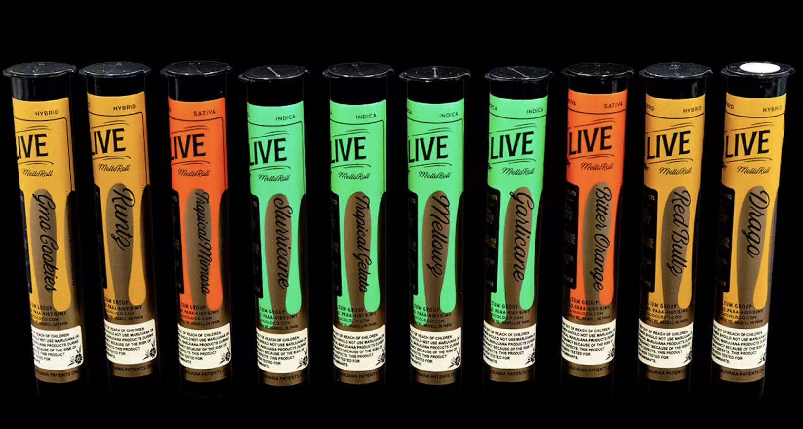 Mello Gold - Mello Gold | Tiki Punch | Live TKO Infused Joint | 1g - 1