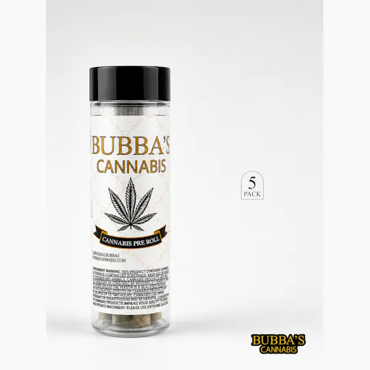 Bubba's Cannabis - Bubba's Cannabis | Tangie | Joint | 1g each | 5pk - 1