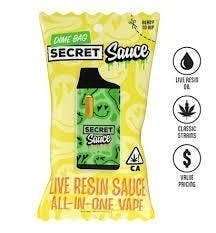 Dime Bag - Dime Bag | Secret Sauce | Raz Hex | Disposable | 1g - 1