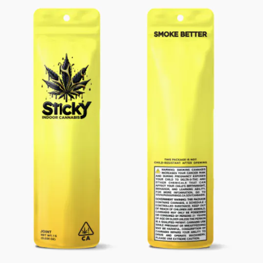 Sticky - Sticky | Super Lemon Haze | Joint | 1g - 1