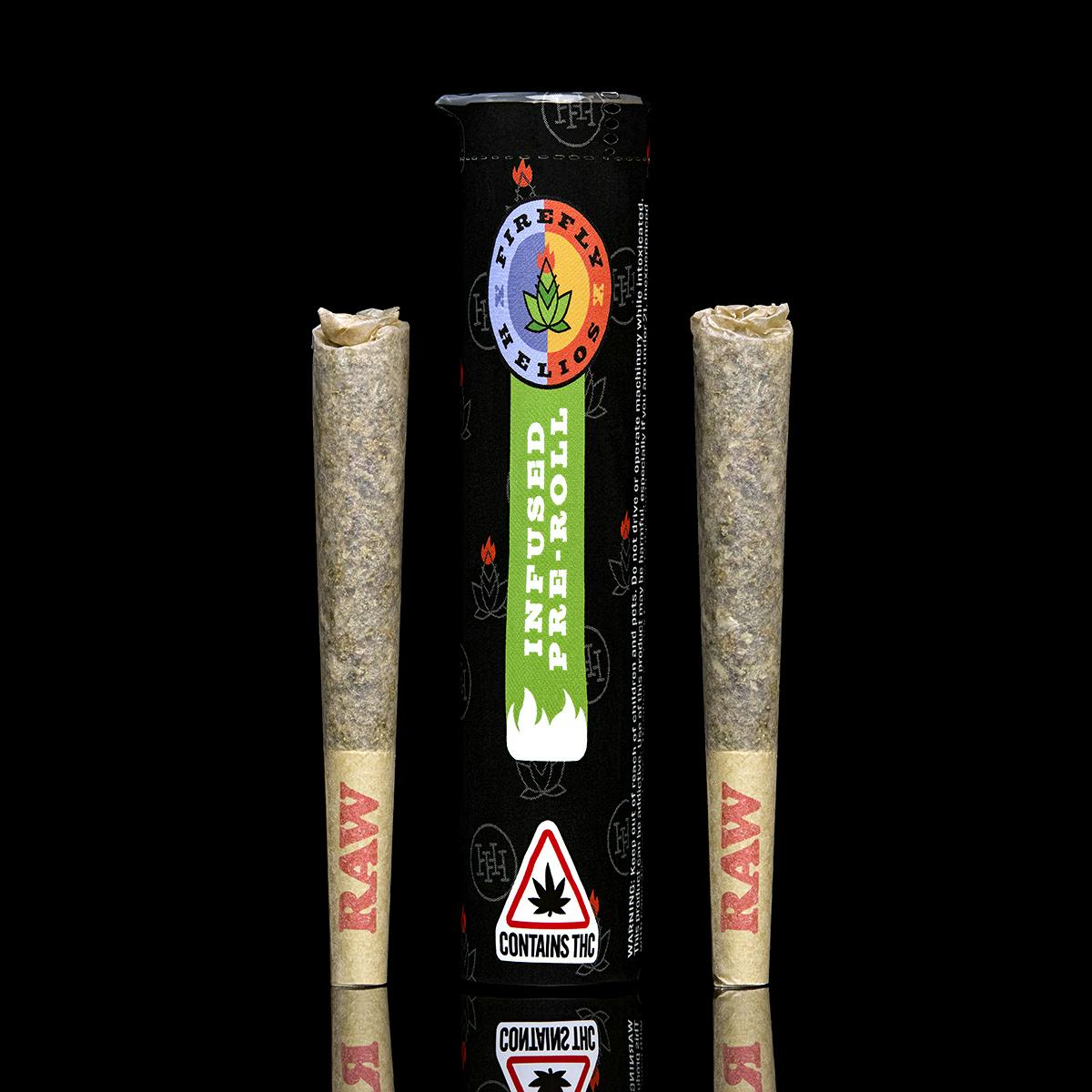 Firefly Organics - Diesel Delight + Pink Cherry Gelato- 2pk Infused Pre-Roll - 1