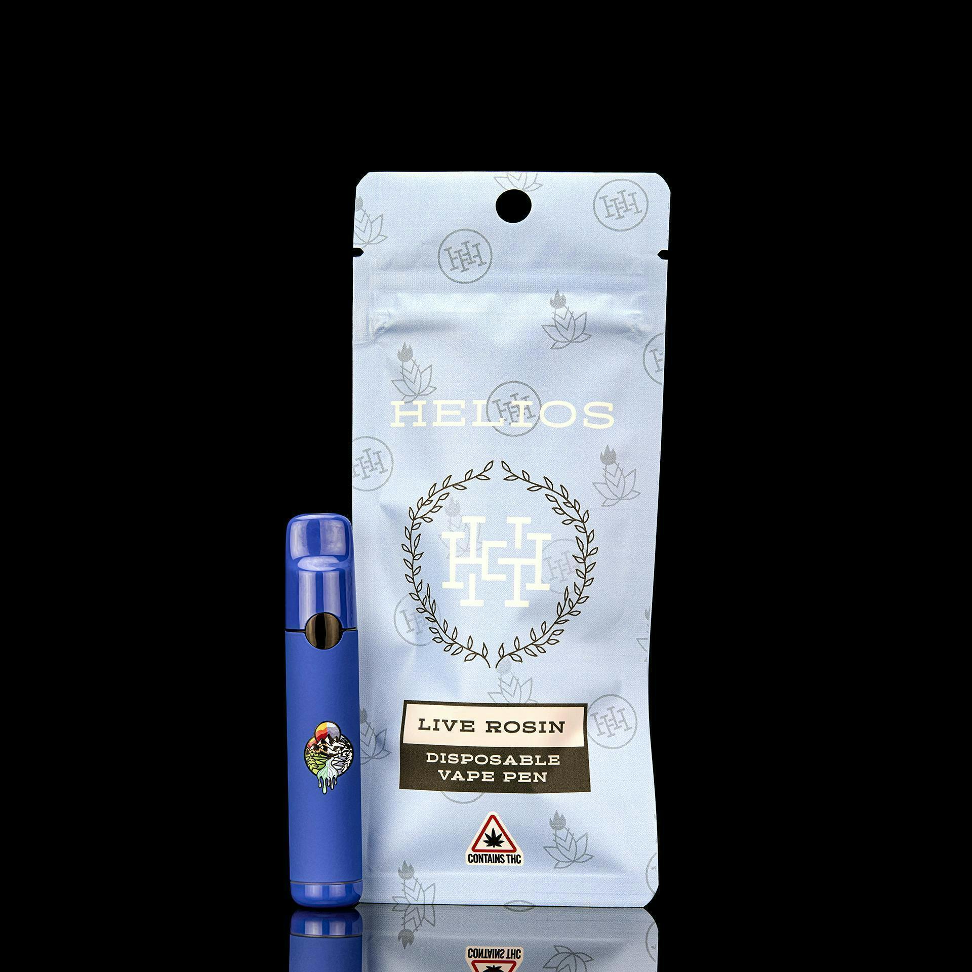 Helios Hash - Diesel Delight | Live Rosin Disposable | 0.7g - 1