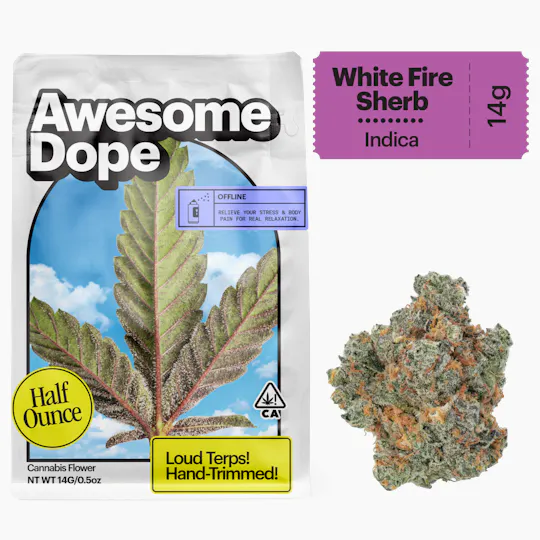 Awesome Dope - Awesome Dope | White Fire Sherb | Big Buds | 14g - 1