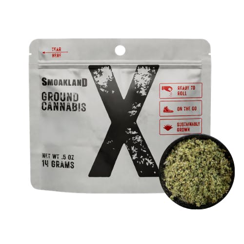 Smoakland - X - 14g Ground Flower - Super Sour Diesel - 1