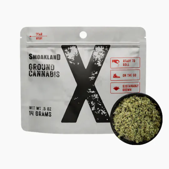 Smoakland - X - 14g Ground Flower - Super Sour Diesel - 1