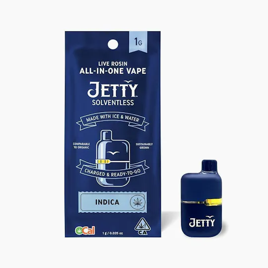 Jetty Extracts - Grape | Live Rosin Disposable | 1g - 1