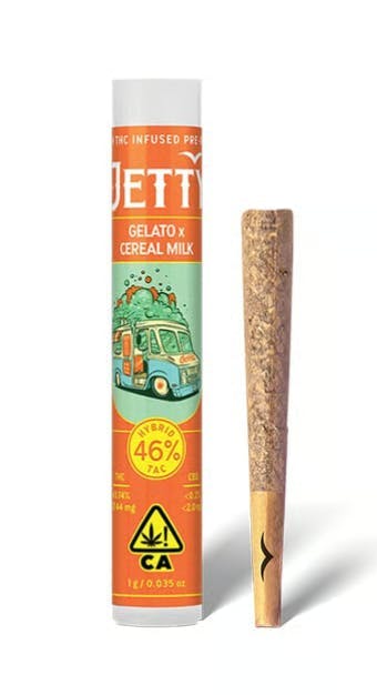 Jetty Extracts - Gelato x Cereal Milk | Infused Joint | 1g - 1