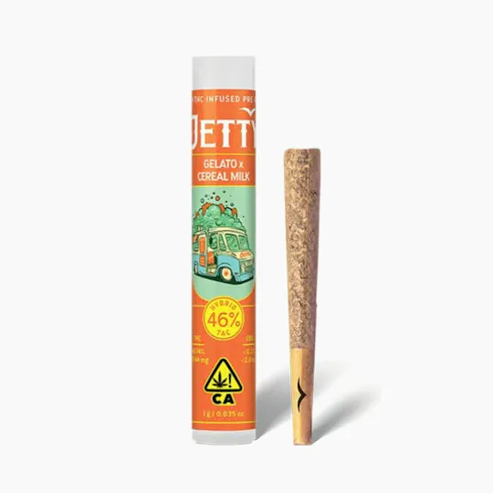 Jetty Extracts - Gelato x Cereal Milk | Infused Joint | 1g - 1