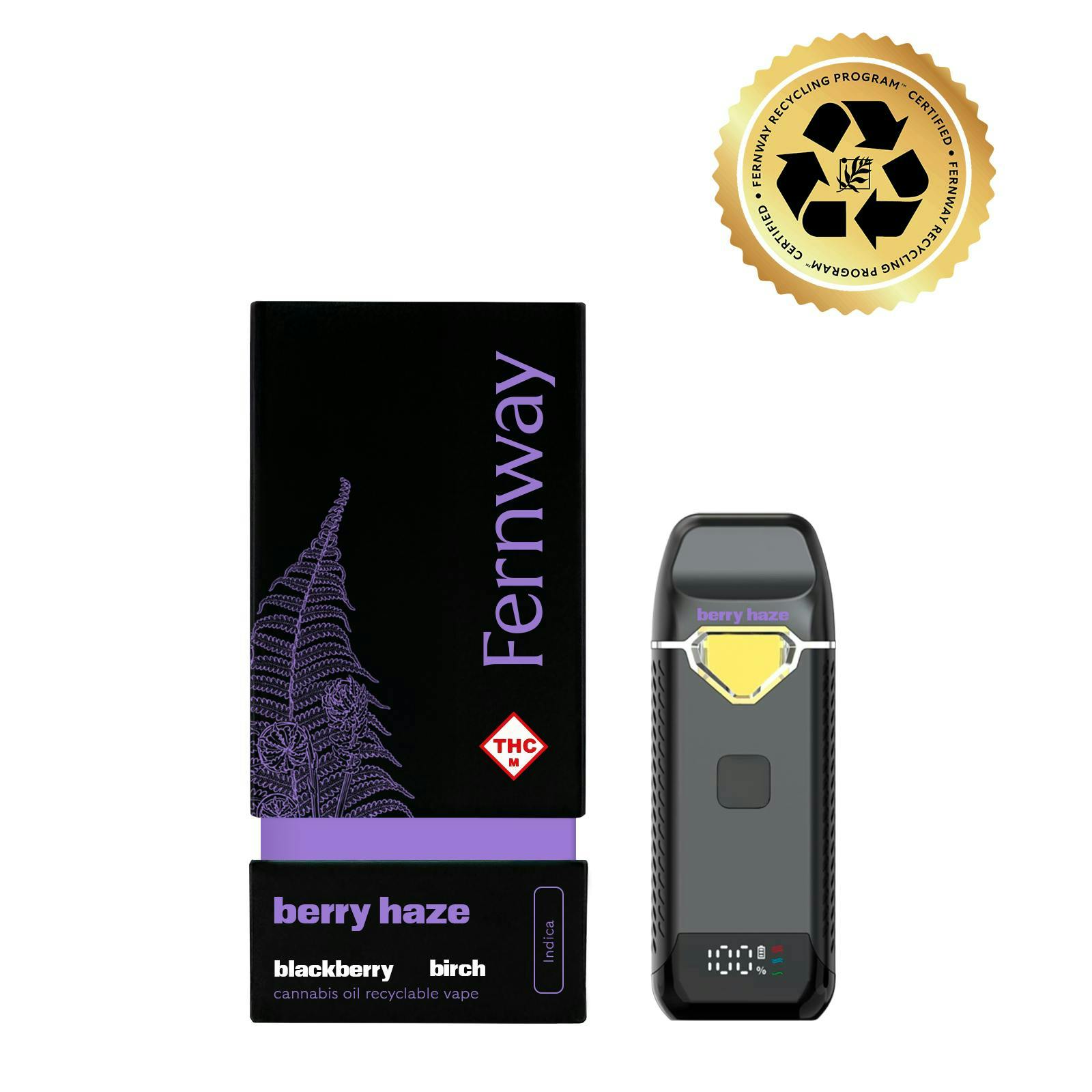 Fernway - Berry Haze | Flavor Line | All-In-One Traveler PRO | 2.0g - 1