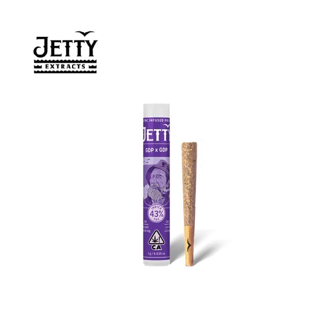 Jetty Extracts - GDP x GDP | Infused Joint | 1g - 1