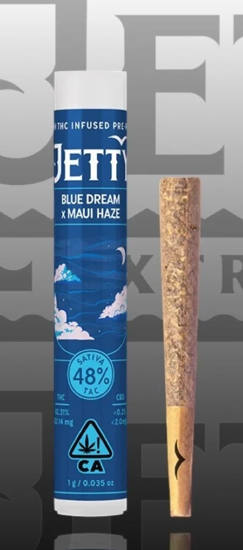 Jetty Extracts - Blue Dream X Maui Haze | Infused Joint | 1g - 1