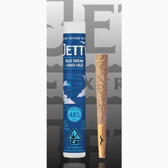 Jetty Extracts - Blue Dream X Maui Haze | Infused Joint | 1g - 1