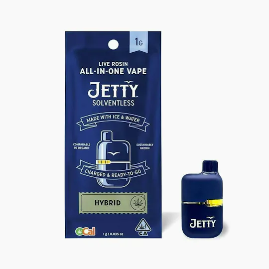 Jetty Extracts - Mini Tank | Banana Diesel | Live Rosin Disposable | 1g - 1