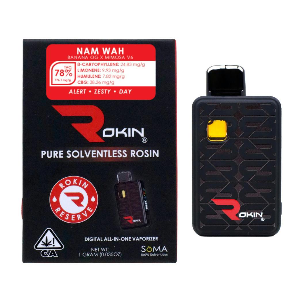Rokin Cannabis - Rokin - Reserve Rosin - Nam Wah - AIO 1.0g - 1