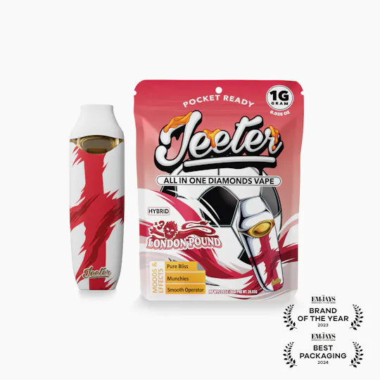 Jeeter - Jeeter WC 26 | All-In-One Diamonds Vape | London Pound - 1