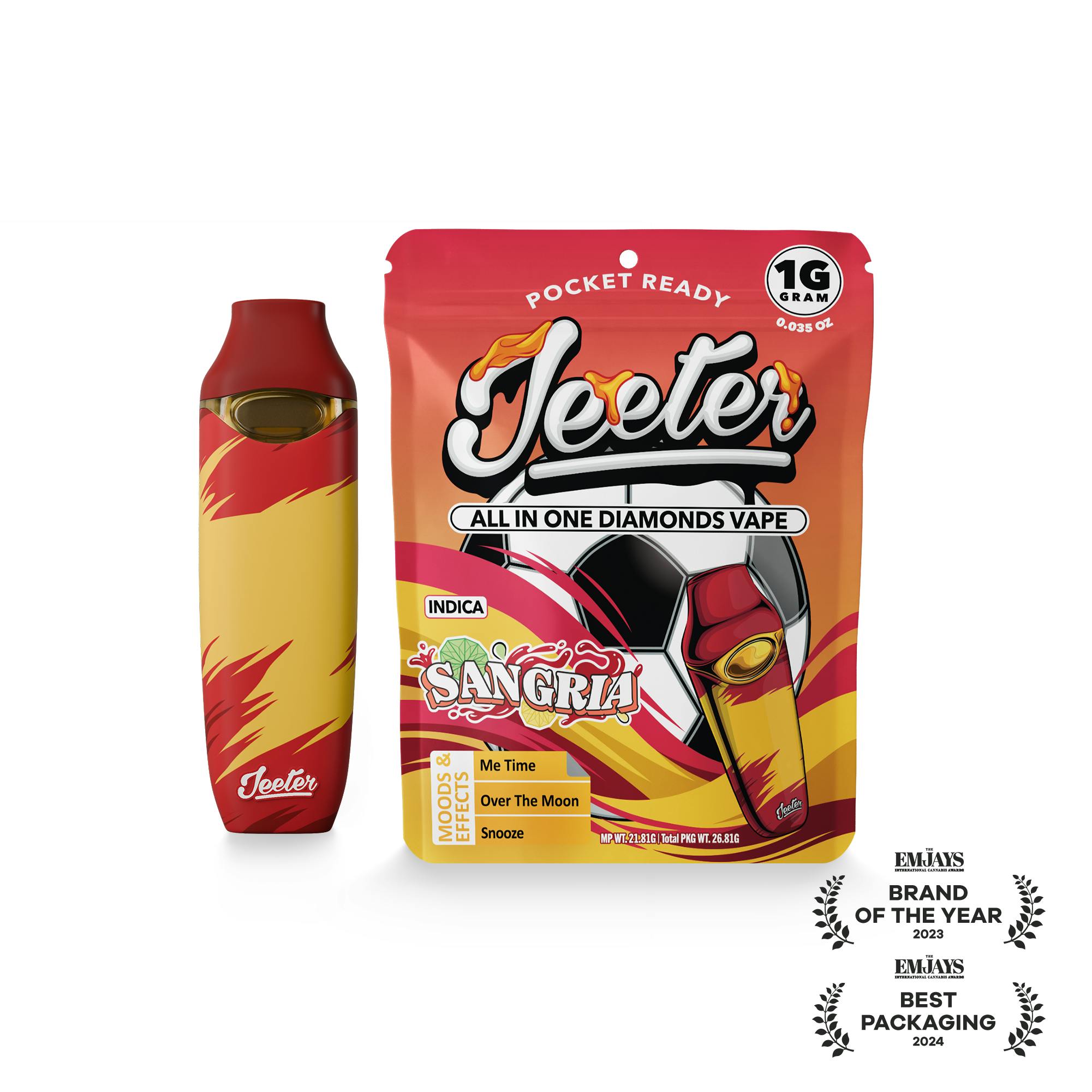 Jeeter - Jeeter WC 26 | All-In-One Diamonds Vape | Sangria - 1