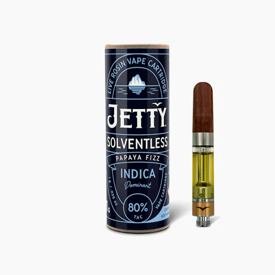 Jetty Extracts - Papaya Fizz | Live Rosin Cartridge | 1g - 1