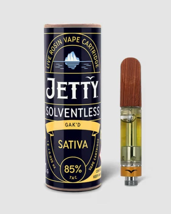 Jetty Extracts - Gak'd | Live Rosin Cartridge | 1g - 1