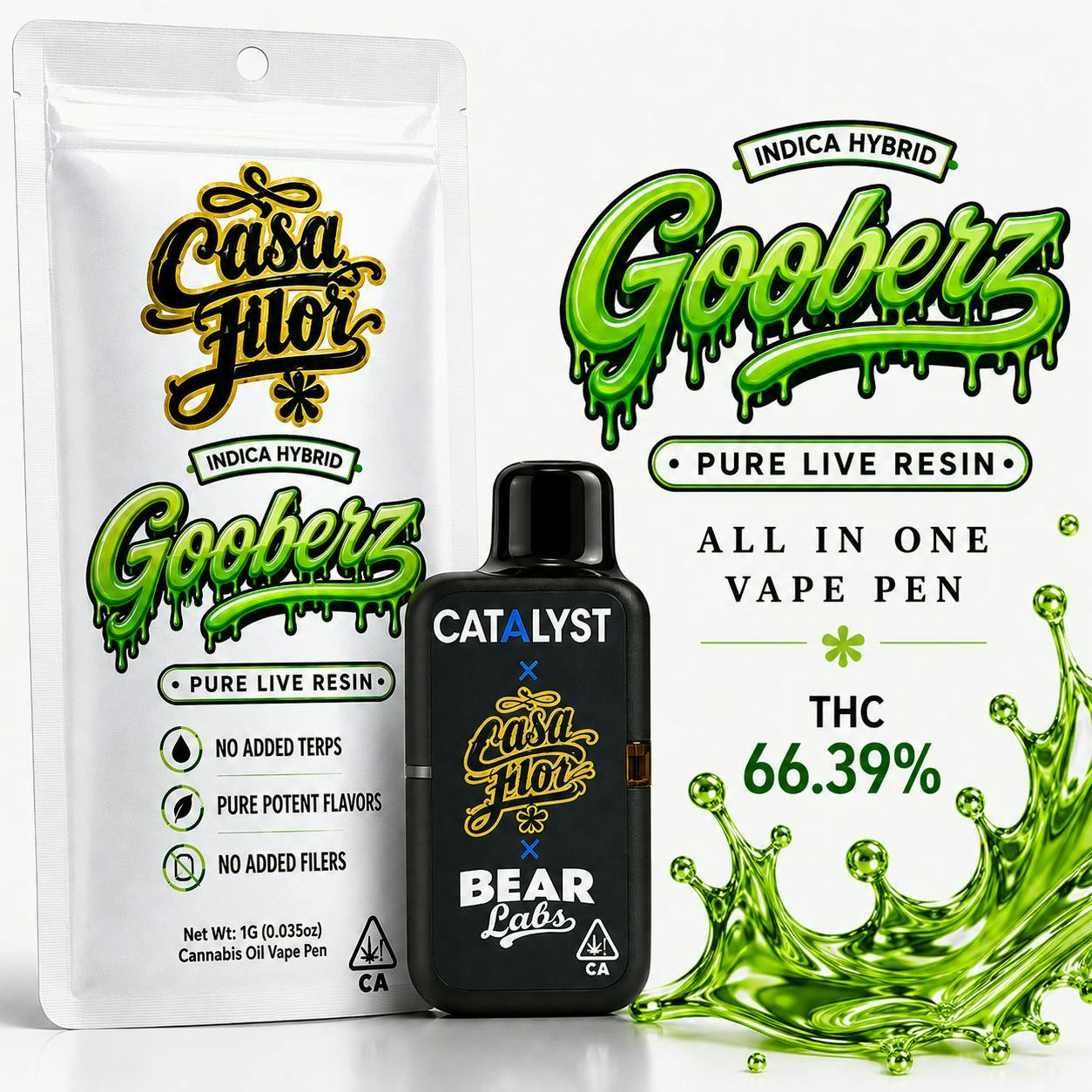 Casa Flor - Gooberz | Disposable | 1g - 1