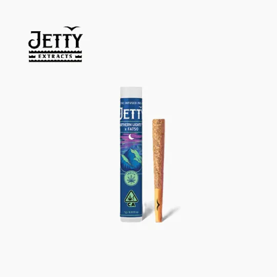 Jetty Extracts - Northern Lights x Fatso | Infused Joint | 1g - 1