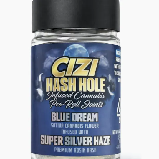 Cizi - Blue Dream x Super Silver Haze | Hash Hole Infused Minis | 0.5g each | 4pk - 1