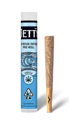 Jetty Extracts - Papaya Cake x Rum Runner | Live Resin Infused Joint | 1g - 1
